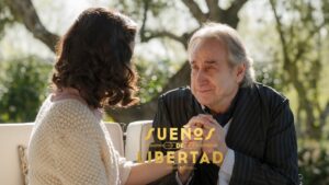 Don Pedro y Cristina en 'Sueños de libertad'.