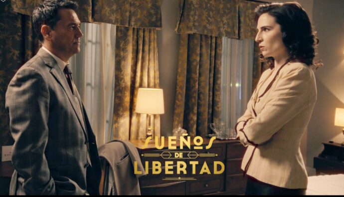 Gabriel e Isabel en 'Sueños de libertad'.