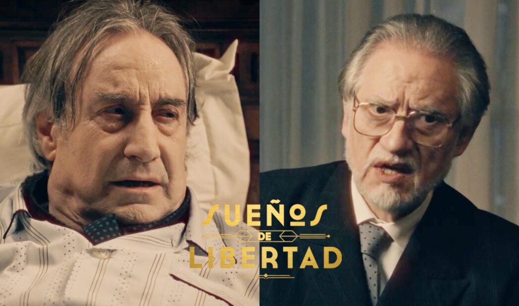Don Pedro y Damián en 'Sueños de libertad'.