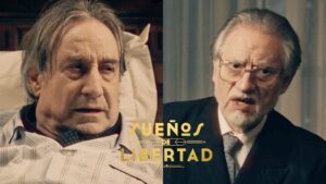 Don Pedro y Damián en 'Sueños de libertad'.