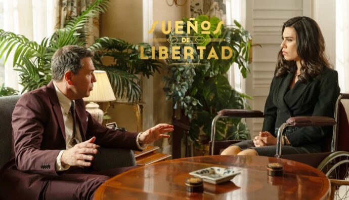 Gabriel y María en 'Sueños de libertad'.