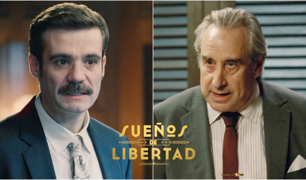 Joaquín y don Pedro en 'Sueños de libertad'.