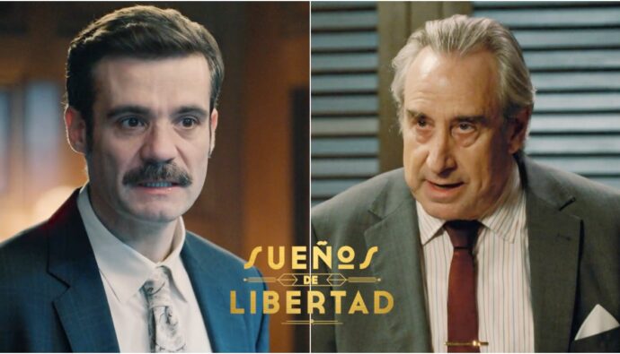 Joaquín y don Pedro en 'Sueños de libertad'.