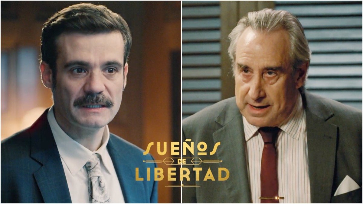 Joaquín y don Pedro en 'Sueños de libertad'.