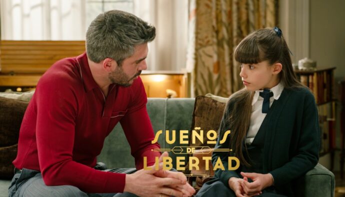 Andrés y Julia en 'Sueños de libertad'.