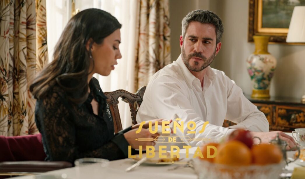 María y Andrés en 'Sueños de libertad'.