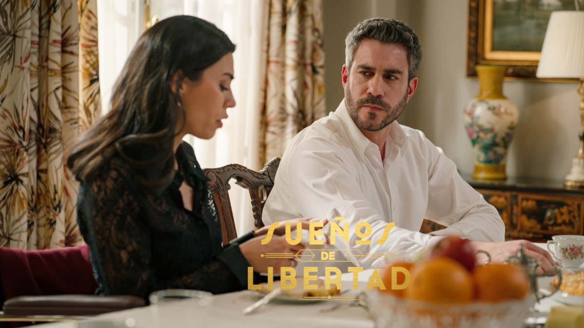 María y Andrés en 'Sueños de libertad'.