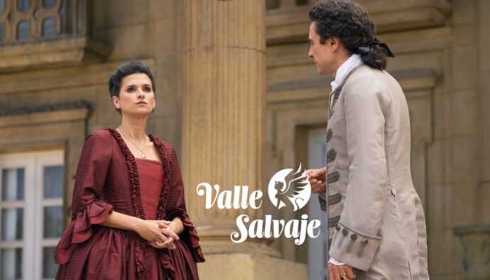 José Luis y Victoria en 'Valle Salvaje'.