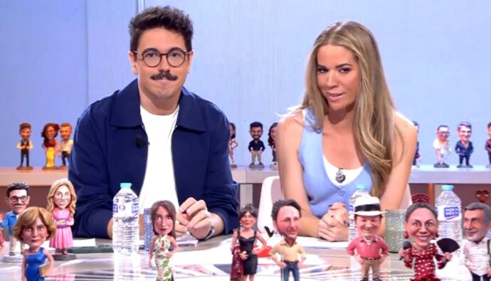 Fran Ramírez y Cristina Lasvignes en '¡Vaya fama!'.