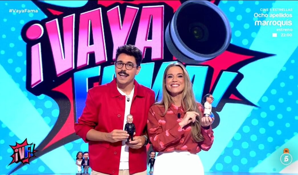 Fran Ramírez y Cristina Lasvignes en '¡Vaya fama!'.