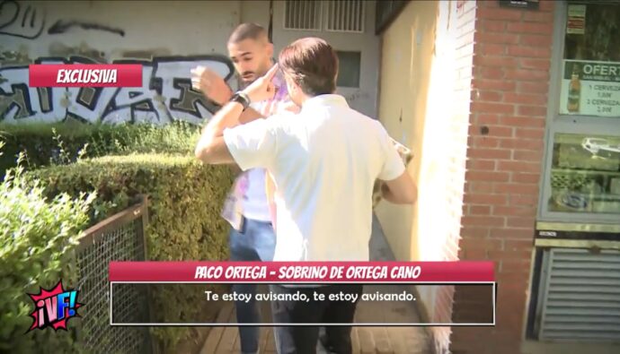 Paco Ortega Cano amenaza al reportero de '¡Vaya fama!'.
