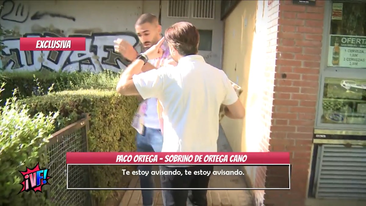Paco Ortega Cano amenaza al reportero de '¡Vaya fama!'.