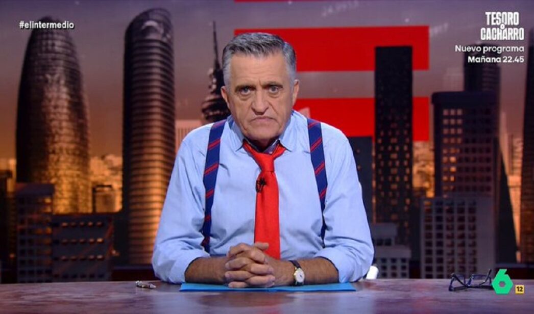 El Gran Wyoming en 'El Intermedio'.