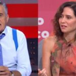 El Gran Wyoming e Isabel Díaz Ayuso.