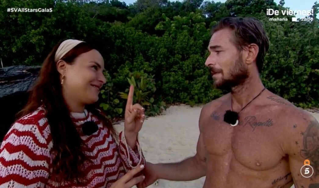 Marta Peñate y Tony Spina en 'Supervivientes All Stars'