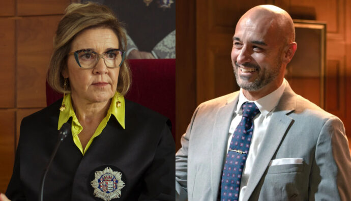 María Pujalte y Alain Hernández