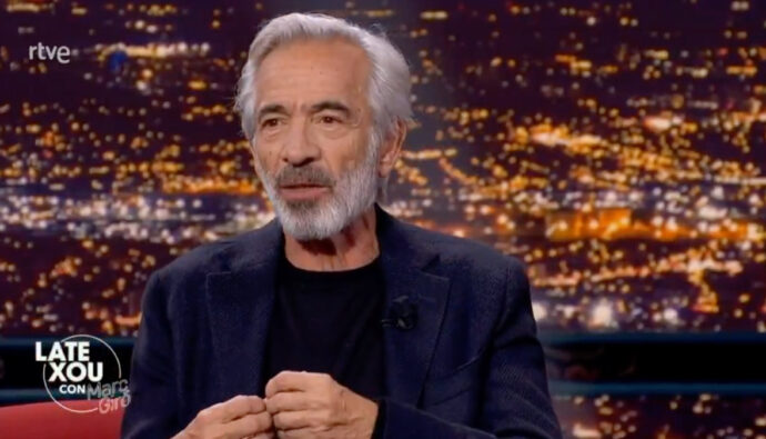 Imanol Arias en 'Late Xou'