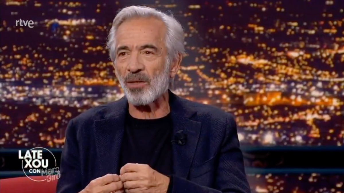 Imanol Arias en 'Late Xou'