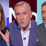 Silvia Intxaurrondo, Xabier Fortes y Javier Ruiz
