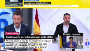 Javier Ruiz y Santiago Abascal