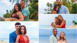 Fotomontaje con las parejas de 'La Isla de las Tentaciones 9'