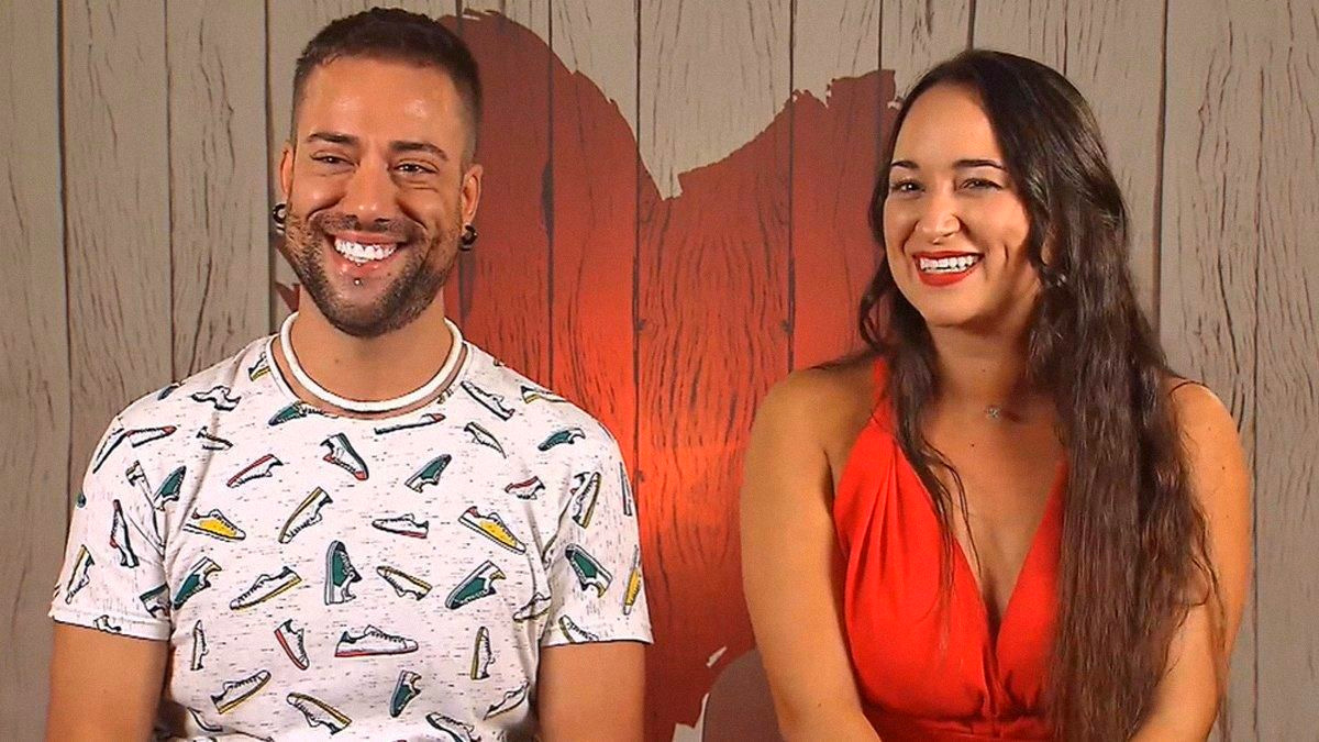 Oscar y Ana, en su cita en 'First Dates'