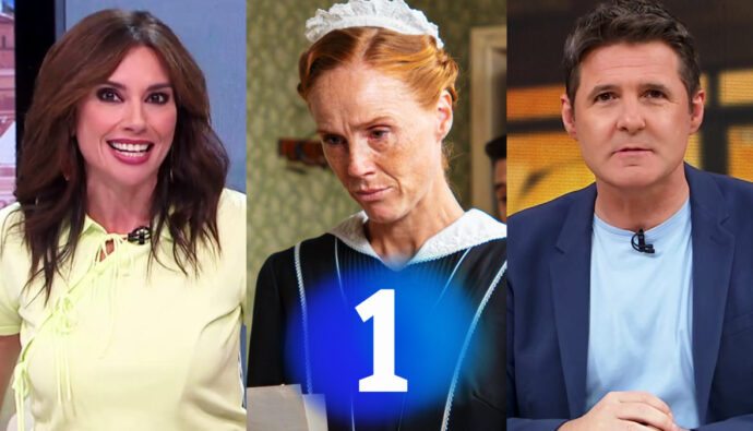 Marta Flich, María Castro y Jesús Cintora
