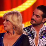 Bárbara Rey y su pareja de baile en 'Bailando con las Estrellas'