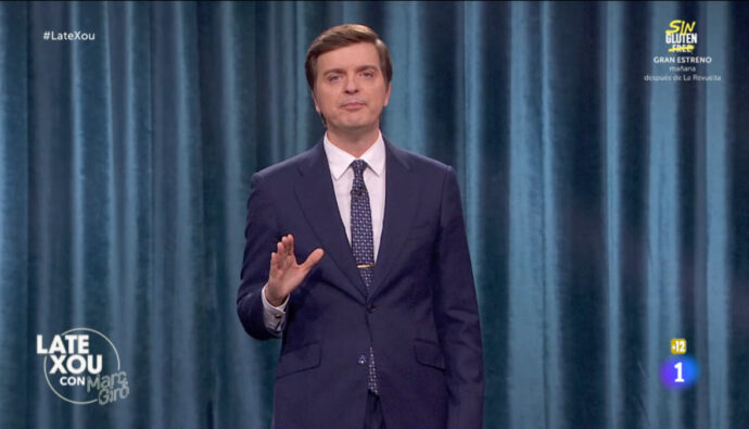 Marc Giró en 'Late Xou'