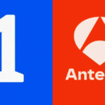 Logos de La 1 de TVE y Antena 3