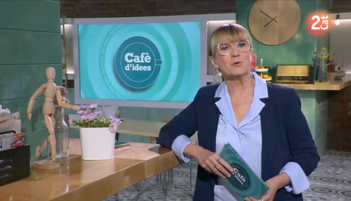 Gemma Nierga en 'Cafè d'idees'