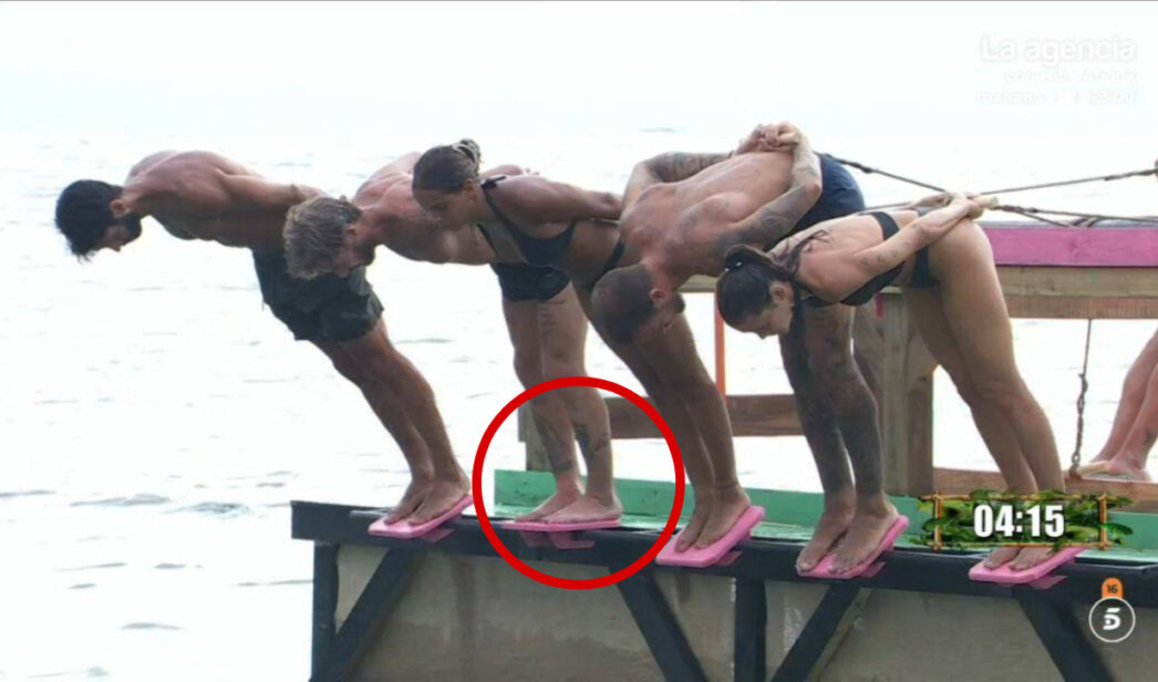 Tony Spina en una de las pruebas de 'Supervivientes All Stars'