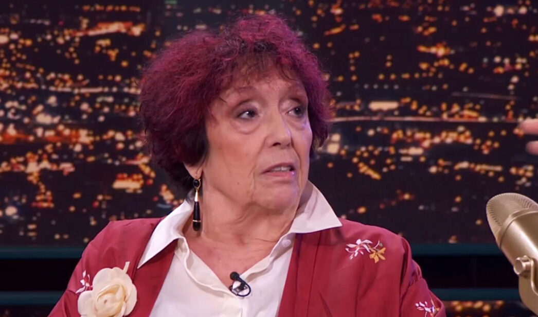La escritora Maruja Torres en una visita a 'Late Xou con Marc Giró'.