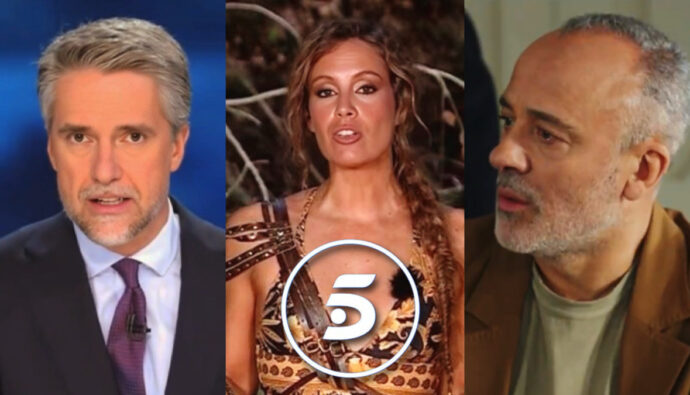 Carlos Franganillo, Laura Madrueño y Javier Gutiérrez