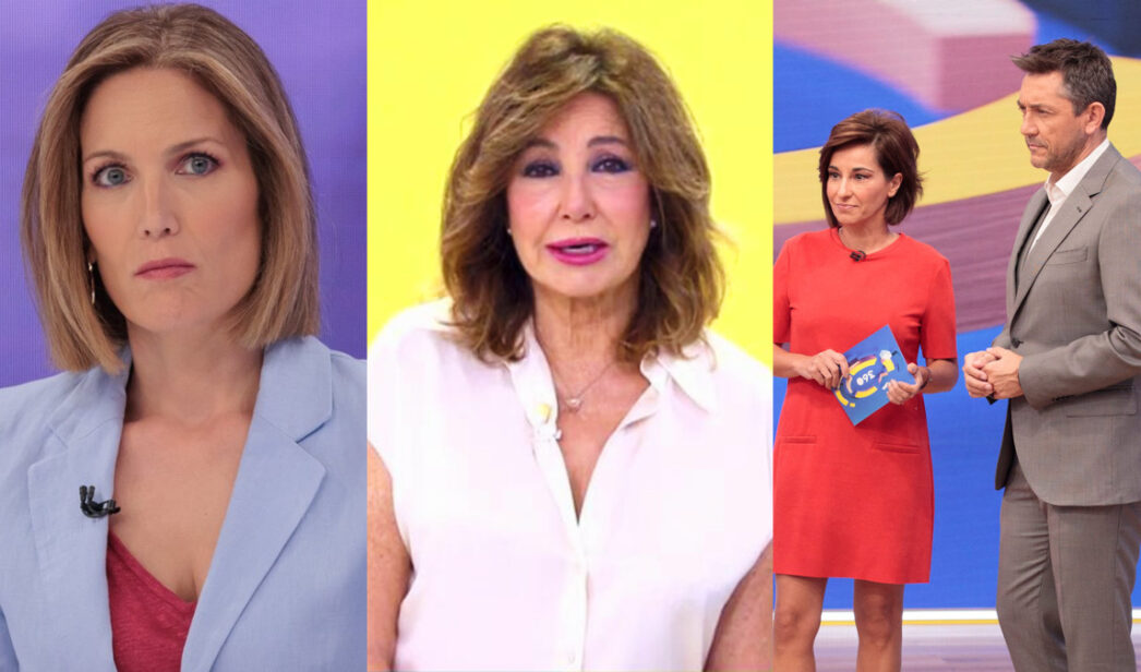 Silvia Intxaurrondo, Ana Rosa Quintana, Adela González y Javier Ruiz