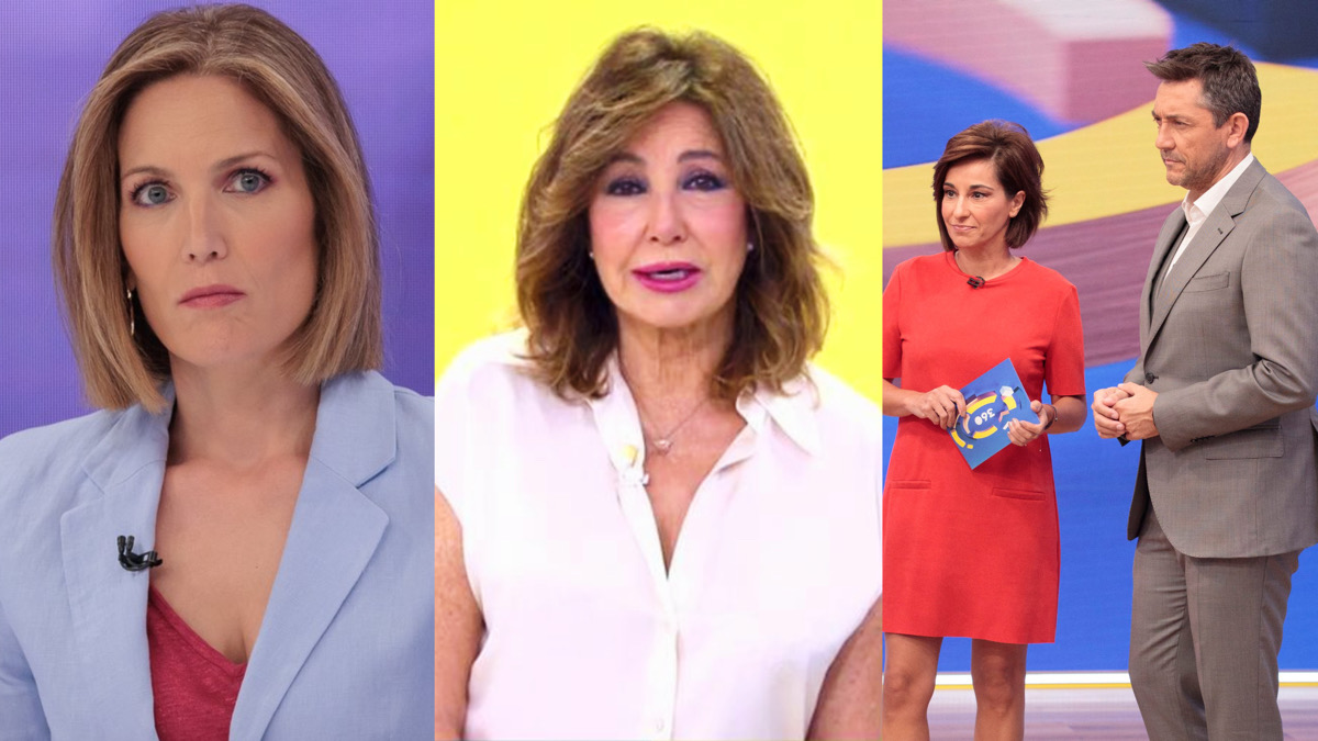 Silvia Intxaurrondo, Ana Rosa Quintana, Adela González y Javier Ruiz