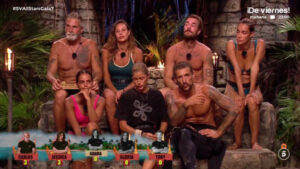 Concursantes en La Palapa de 'Supervivientes All Stars'