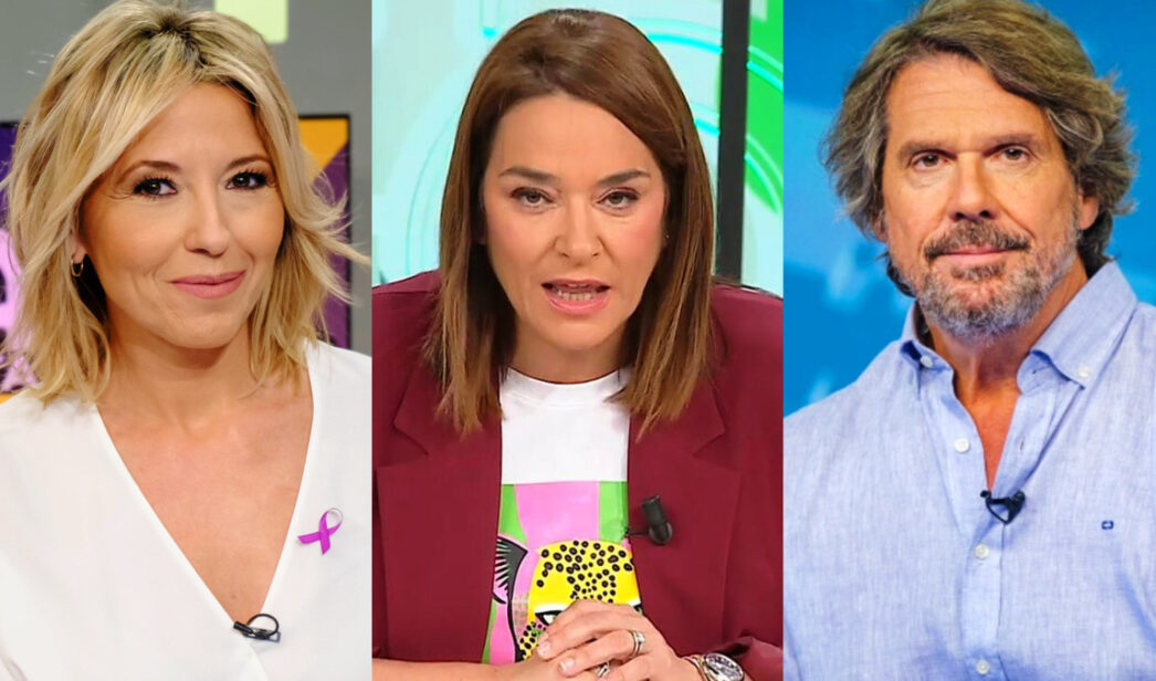 Silvia Sanz, Toñi Moreno y Teodoro León Gross