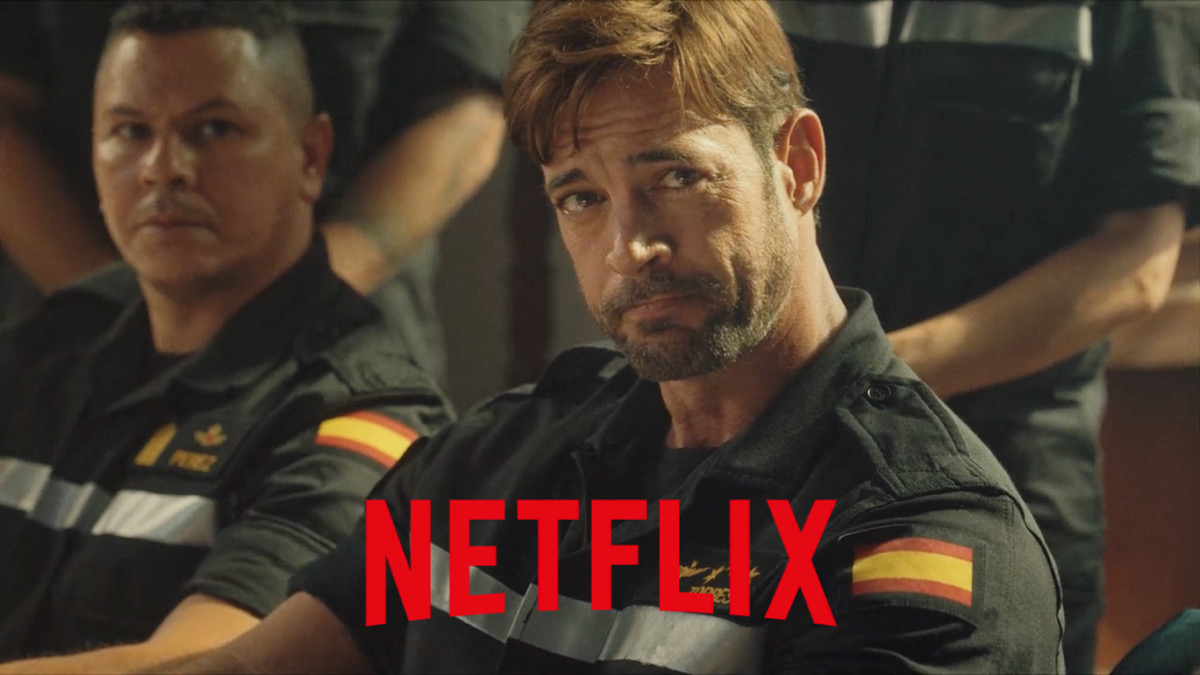 William Levy y el logo de Netflix