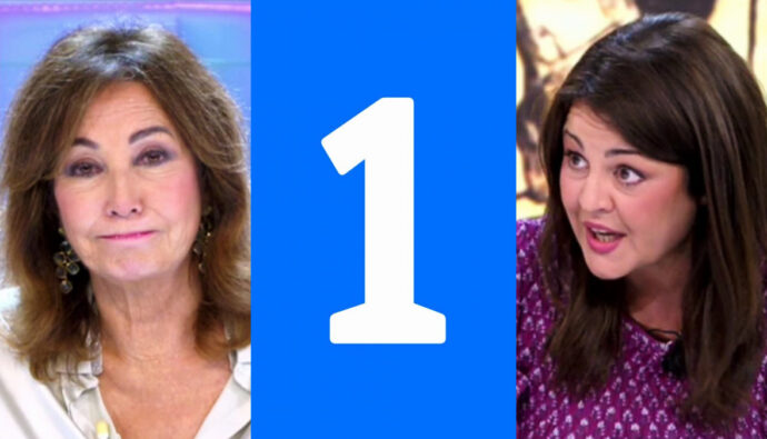 Ana Rosa, logo de La 1 y Ketty Garat