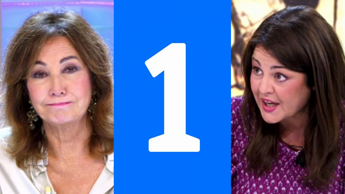 Ana Rosa, logo de La 1 y Ketty Garat