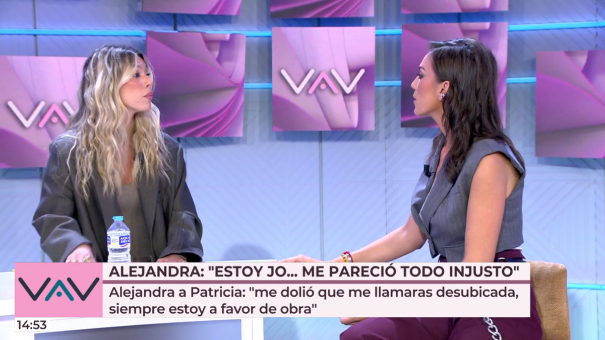 Alejandra Rubio y Patricia Pardo en 'Vamos a ver'