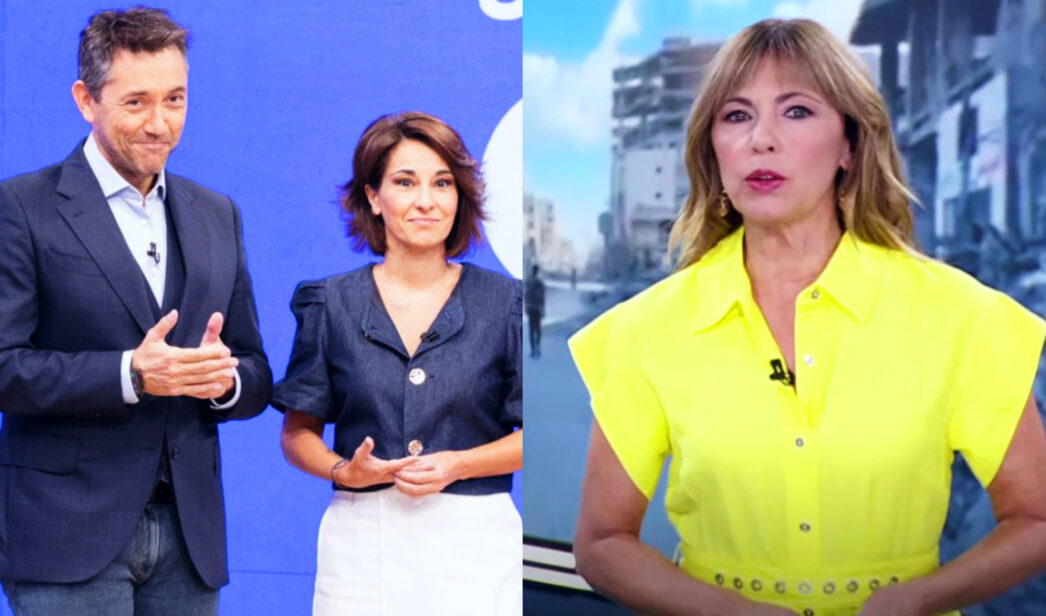 Javier Ruiz y Adela González y Alejandra Herranz