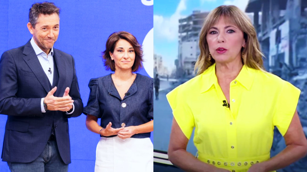 Javier Ruiz y Adela González y Alejandra Herranz