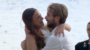 Momento del enlace entre Marta Peñate y Tony Spina