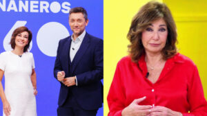Adela González y Javier Ruiz en TVE y Ana Rosa Quintana en Telecinco