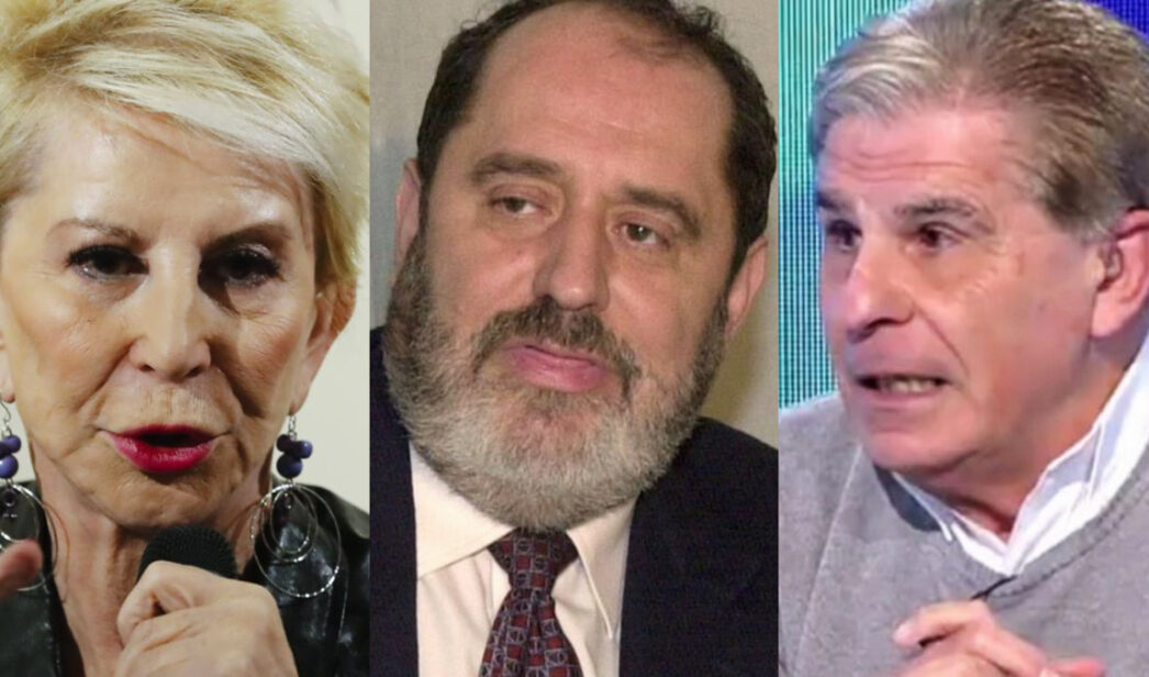 Karmele Marchante, Emilio Rodríguez Menéndez y Pedro Ruiz