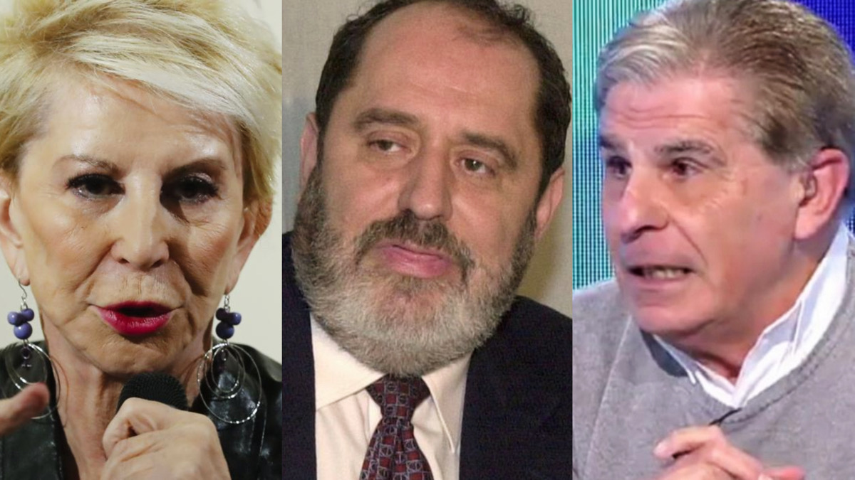 Karmele Marchante, Emilio Rodríguez Menéndez y Pedro Ruiz