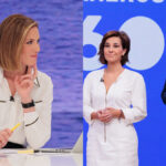 Silvia Intxaurrondo, Adela González y Javier Ruiz