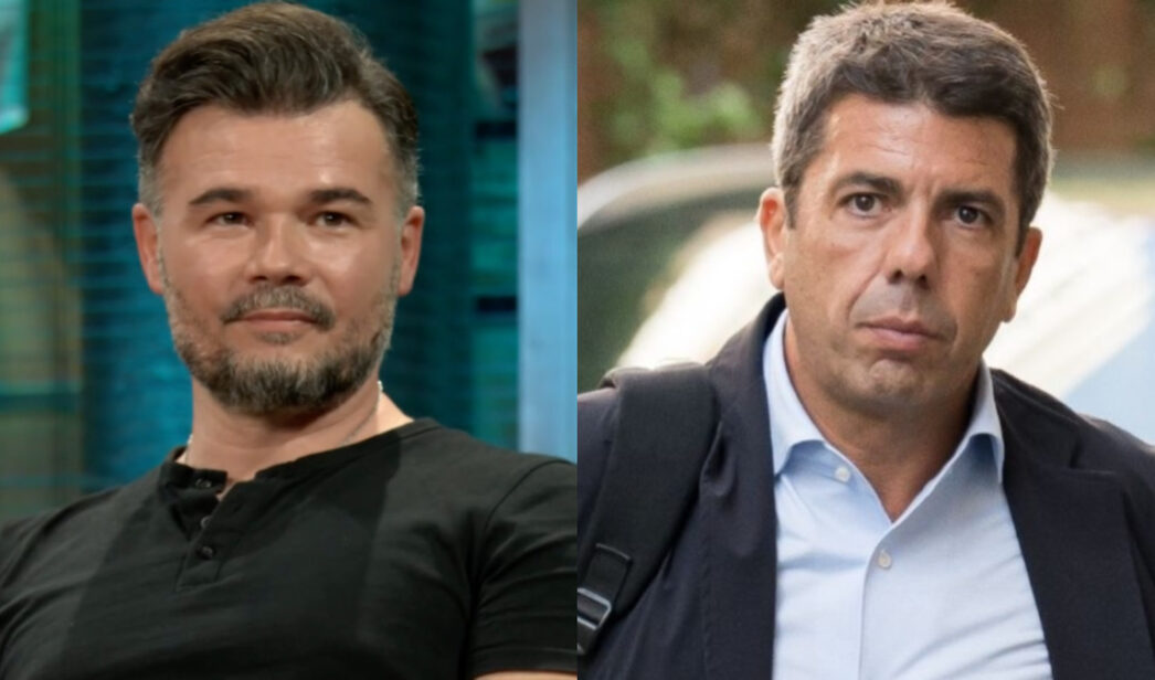 Gabriel Rufián y Carlos Mazón